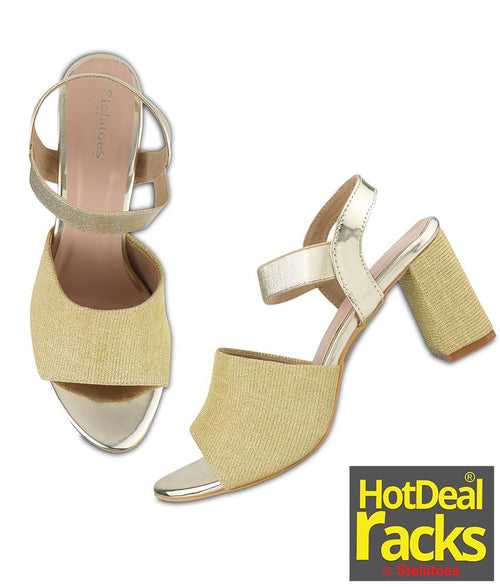 Women Gold Party Sandals