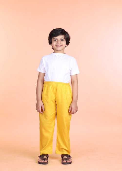 Yellow Pyjama Pants Boys (6 Months-14 Years)
