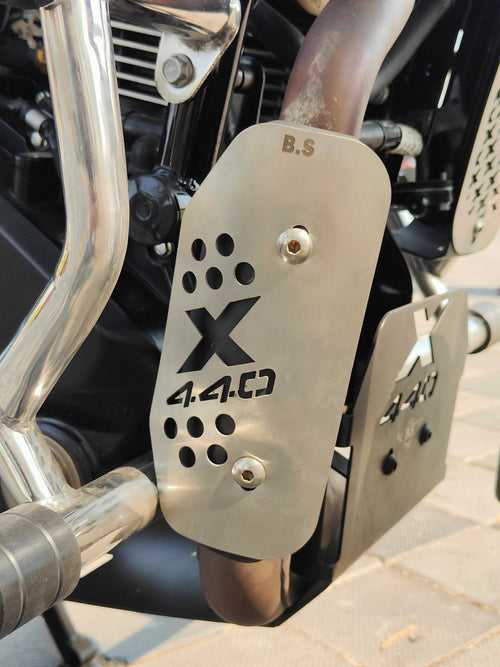 Harley X440 Silencer Cover (SS) Chrome
