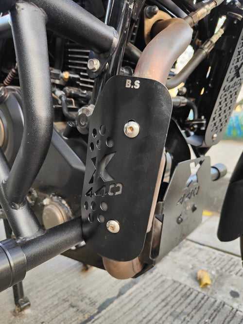 Harley X440 Silencer Cover (SS) Black