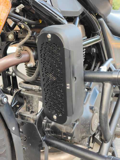 Harley Davidson X440 Radiator Grill (Stainless Steel) Black