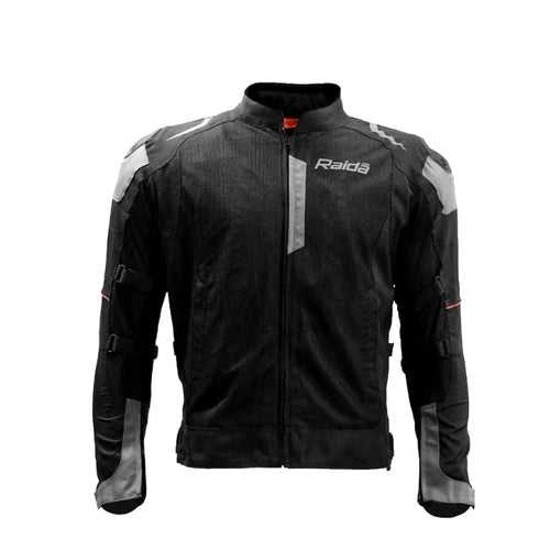 Raida Kavac Motorcycle Jacket/ Grey-Black