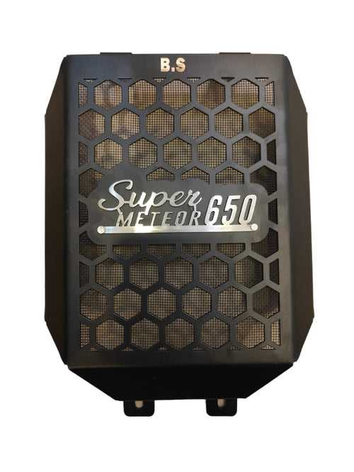 Super Meteor 650 Radiator Guard (Black)
