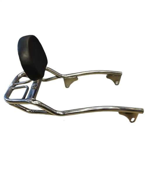 Super Meteor Backrest with Carrier (Stainless Steel) Chrome