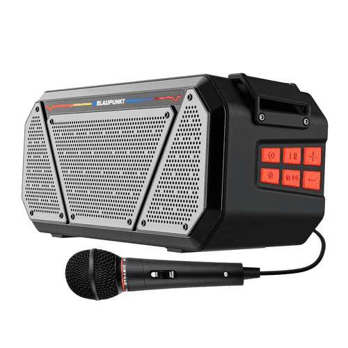 ATOMIK BB25 35W Boombox Speaker with Karaoke Mic