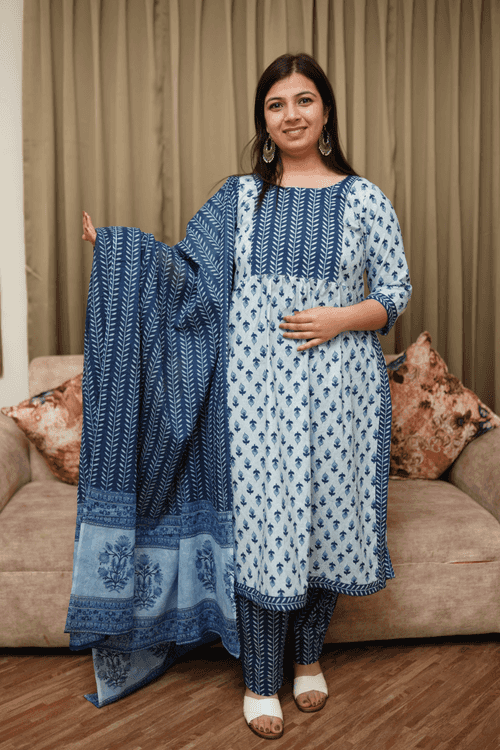 Bluebell Meadow Cotton Nyra Set