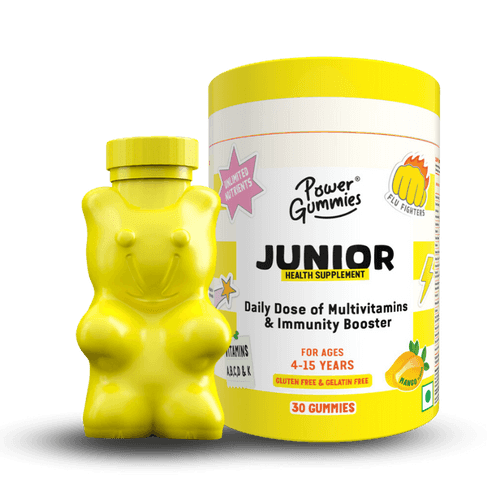 Power Gummies Junior Multivitamin Gummies - Mango Flavor