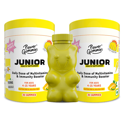Kids Daily Dose of Multivitamins & Immunity Booster - Power Gummies Junior