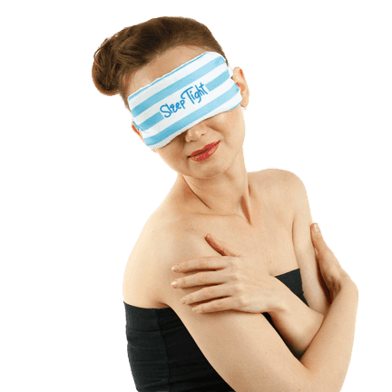 Striped Sleeping Eye Mask For Sound Sleep