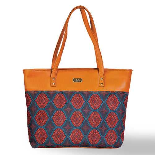 Regal Damask Red Office Bag