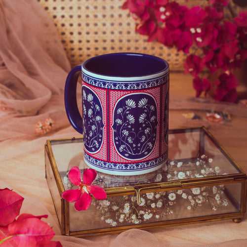 Blooms in Brackets Mug