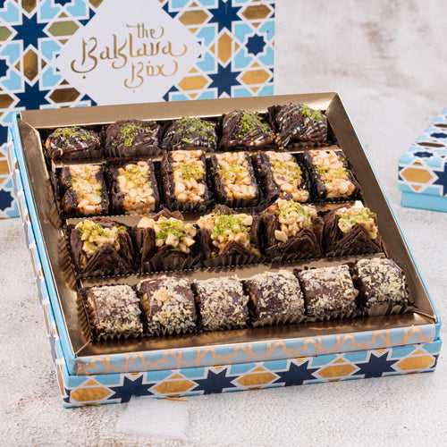 Assorted Chocolate Baklava Box (500gms)