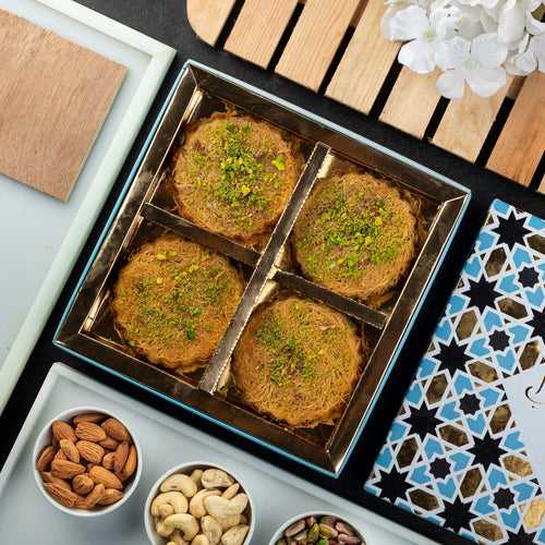 Assorted Kunafa Box (4 pieces-500gm)