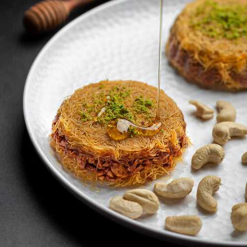 Cashew Kunafa