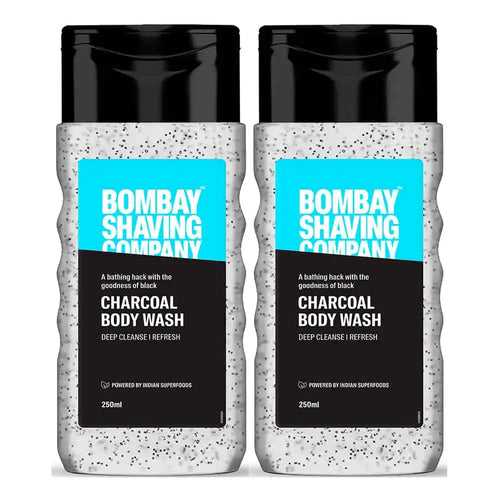 Charcoal Shower Gel, 250ml (Pack of 2)