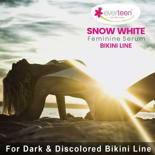 everteen Snow White Feminine Serum Bikini Line for Women - 30ml