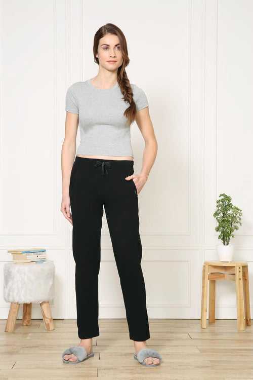 Vanheusen Women's Stretch Lounge Pants (Black) Style# 55303