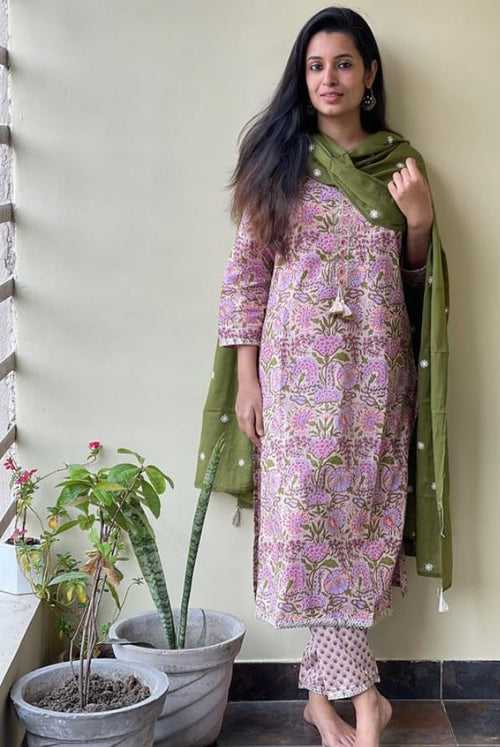 Anira Cotton Kurta Set