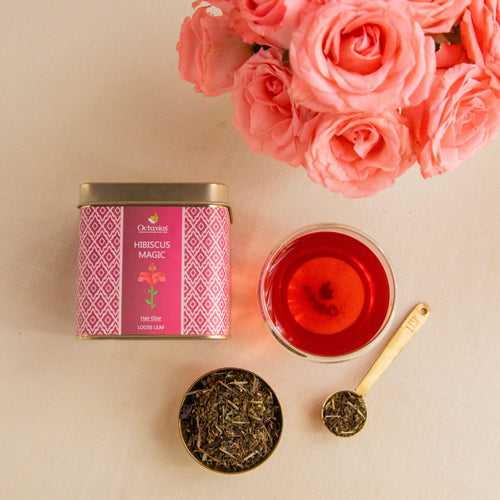 Hibiscus Magic Loose Leaf Tea   - 75 Gms