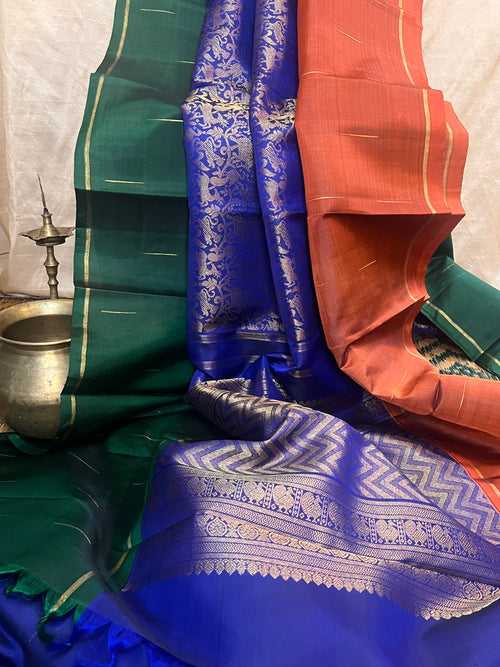 Moobagam vanasingaram kanjipuram silk