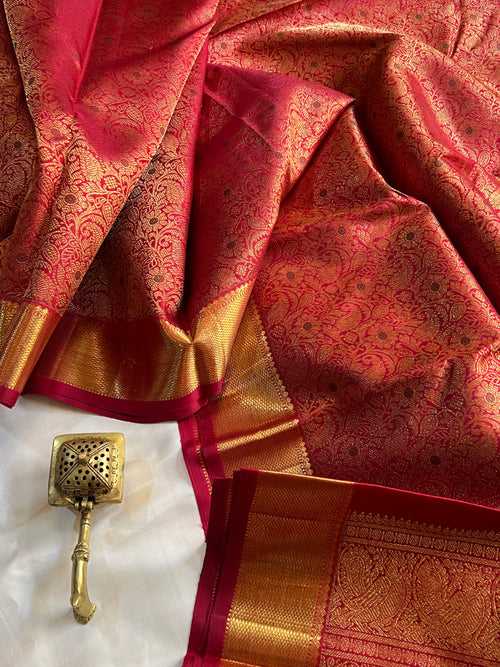 Brocade silk kanchipuram silk