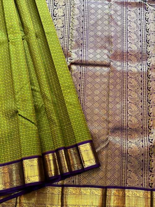 Laksham  butta / kanjipuram silk