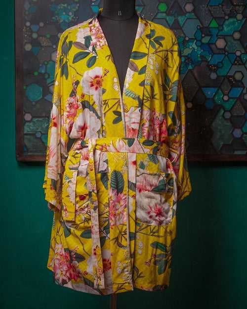 Japanese Kimono / Viscose - HAWAII BOMBAII