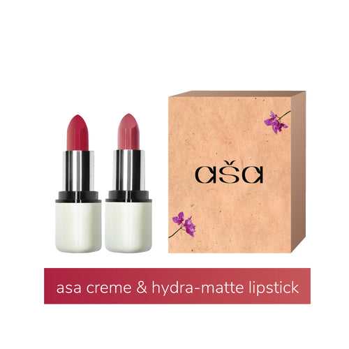 asa Day To Date Mini Lipstick combo (Calm Cranberry & Pretty Petunia)