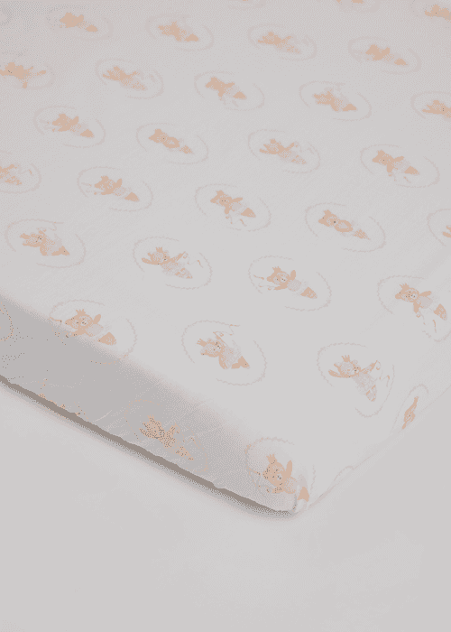 Ballerina Bear Fitted Cot Sheet