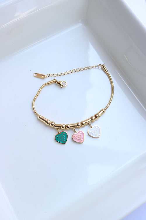 Tri Hearts Bracelet