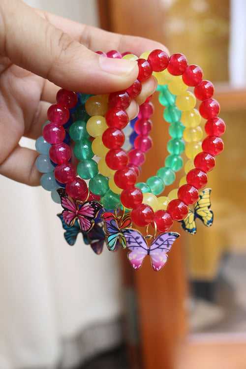 Butterfly Beads Bracelet