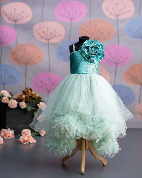 Lovely Julia Turquoise Dress