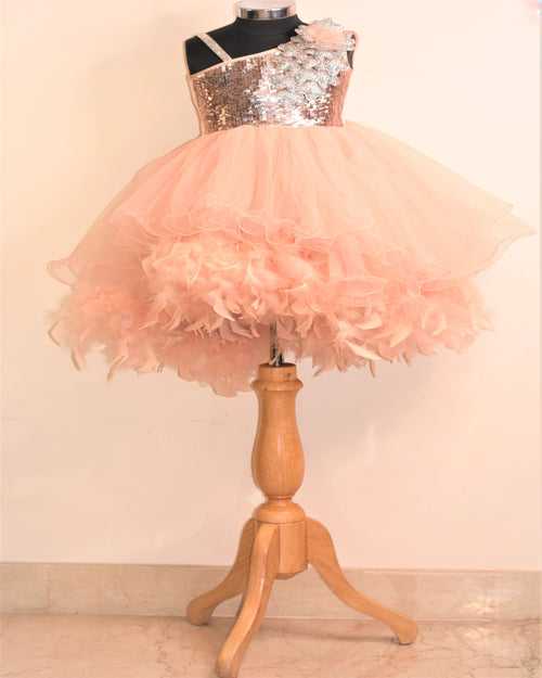 Savannah Princess Peach Dress