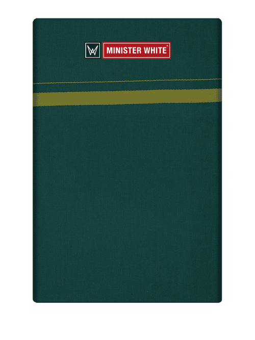 Mens Cotton Green Color Single Layered Dhoti with Assorted Border - Harban