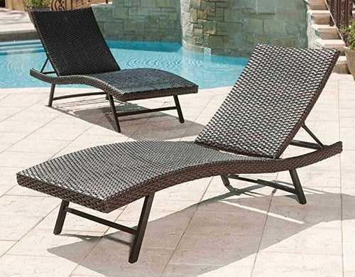 Hindoro Swimming Pool Lounger ( Brown )