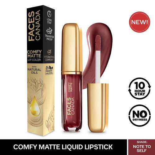 Comfy Matte Liquid Lipstick- Note To self