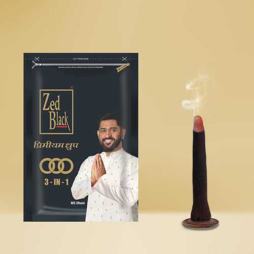Zed Black 3in1 - Dhoop in Resealable Pack