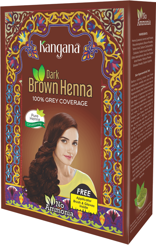 Kangana Dark Brown Henna