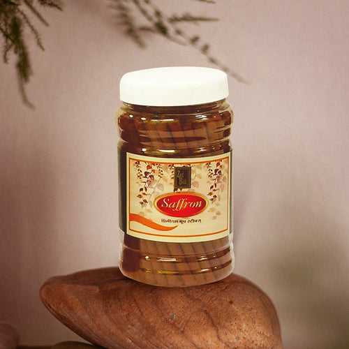 Saffron Dhoop Stick Jar (Bambooless)