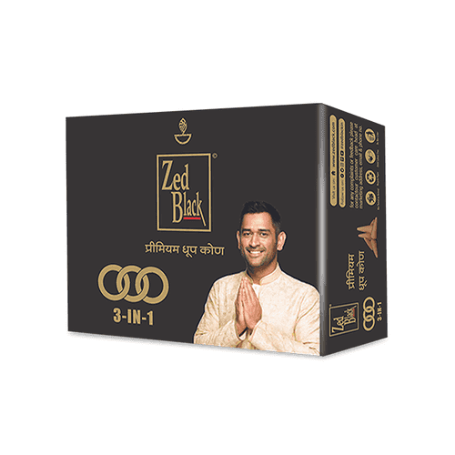 ZB 3in1 Bambooless Premium Dhoop Cone To Feel Exquisite aroma