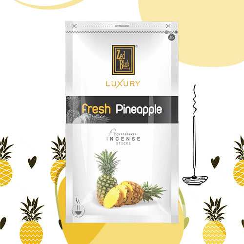 Fresh Pineapple Agarbatti / Incense Sticks In Resealable Pack