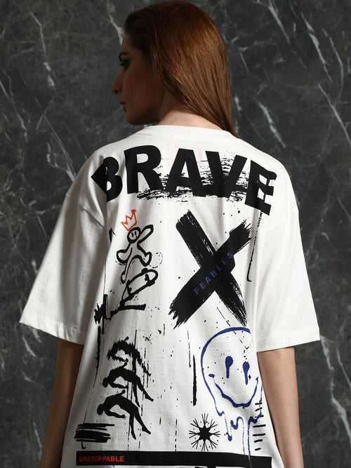 Off-White Brave Oversized T-Shirt