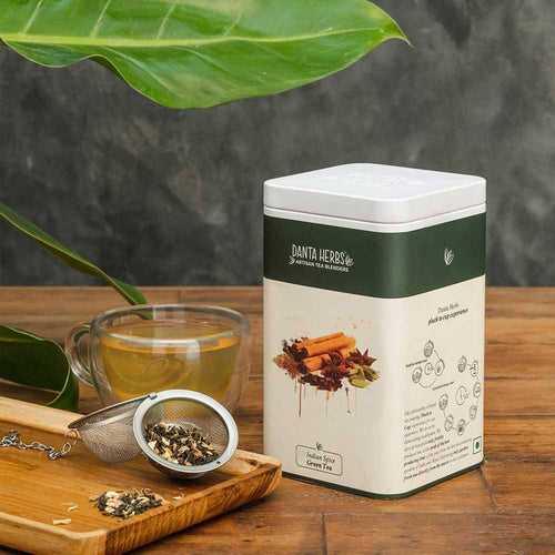 Indian Spice Green Tea - Tin Caddy