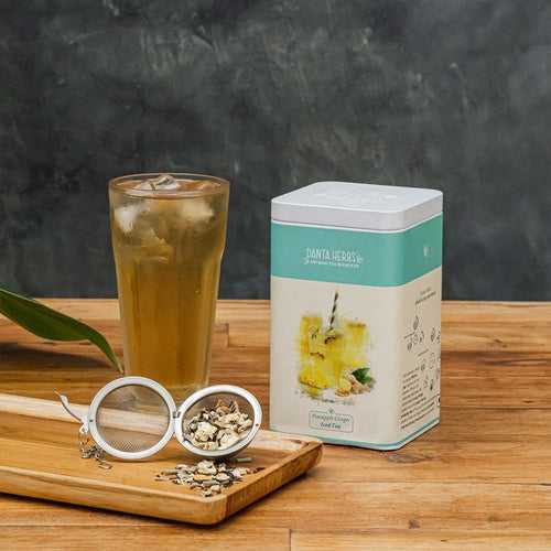 Pineapple Ginger Iced Tea - Tin Caddy