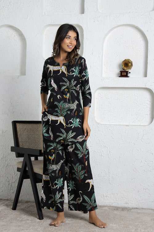 Freya Jungle Cotton Co-ord Set