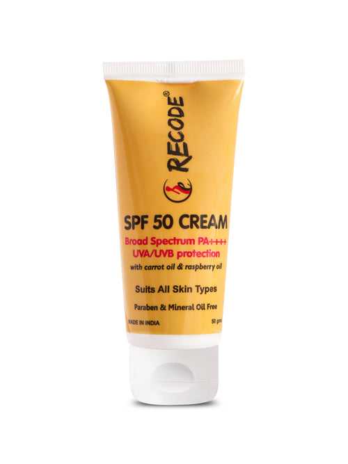 Recode SPF 50 Cream PA++++ 50gms