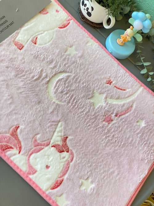 Unicorn Soft Bath Mat