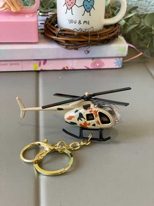 Helicopter Keychain