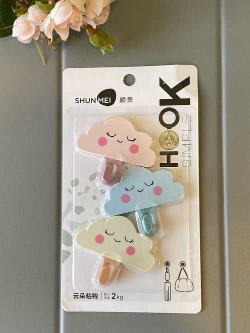 Adorable Wall Hooks Set of 3