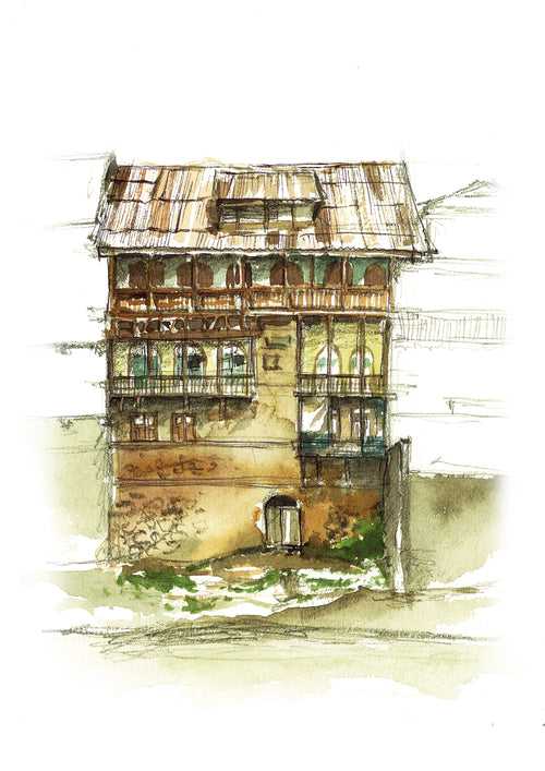 'House by the Jehlum' by Nusaiba Khan